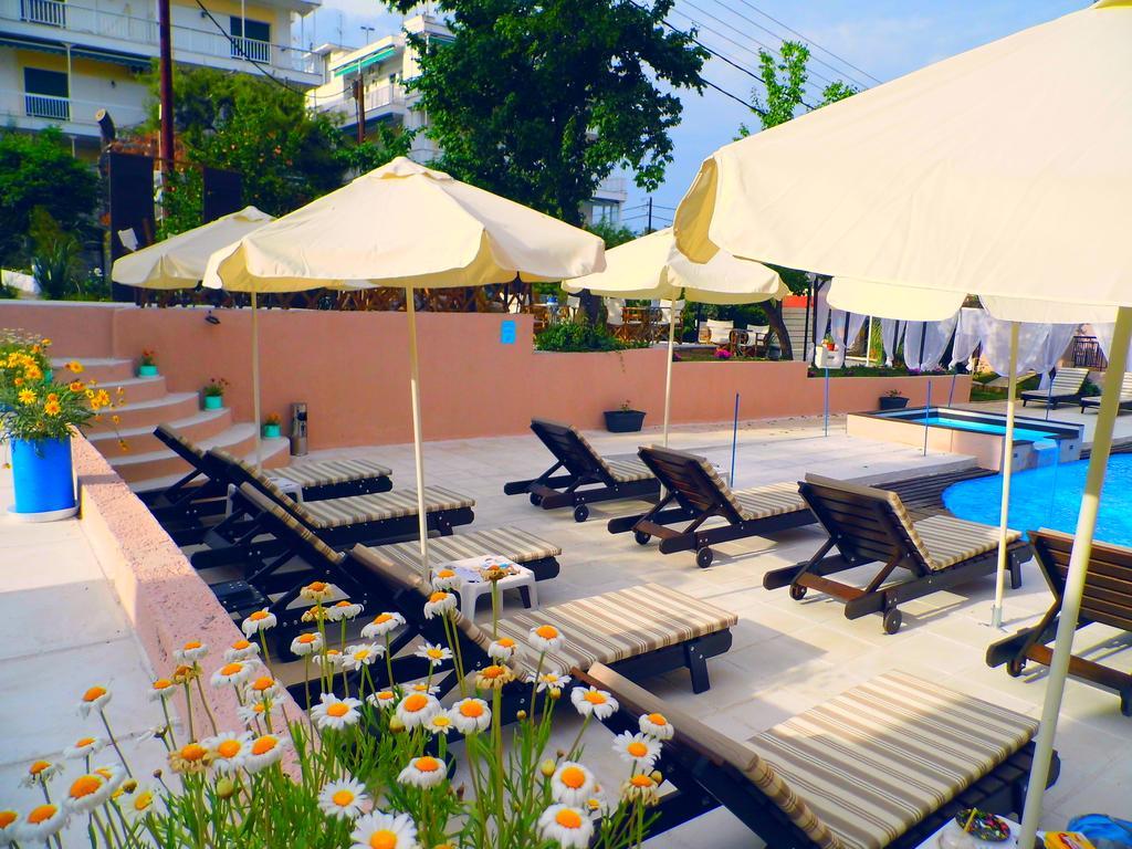 Golden Beach Hotel Metamorfosi  Bagian luar foto