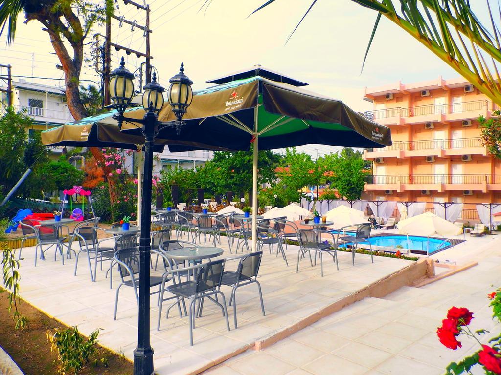 Golden Beach Hotel Metamorfosi  Bagian luar foto
