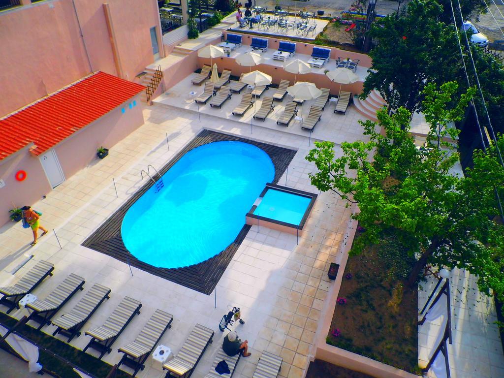 Golden Beach Hotel Metamorfosi  Bagian luar foto