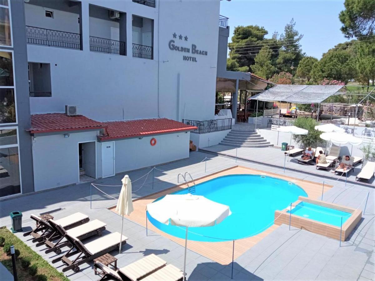 Golden Beach Hotel Metamorfosi  Bagian luar foto