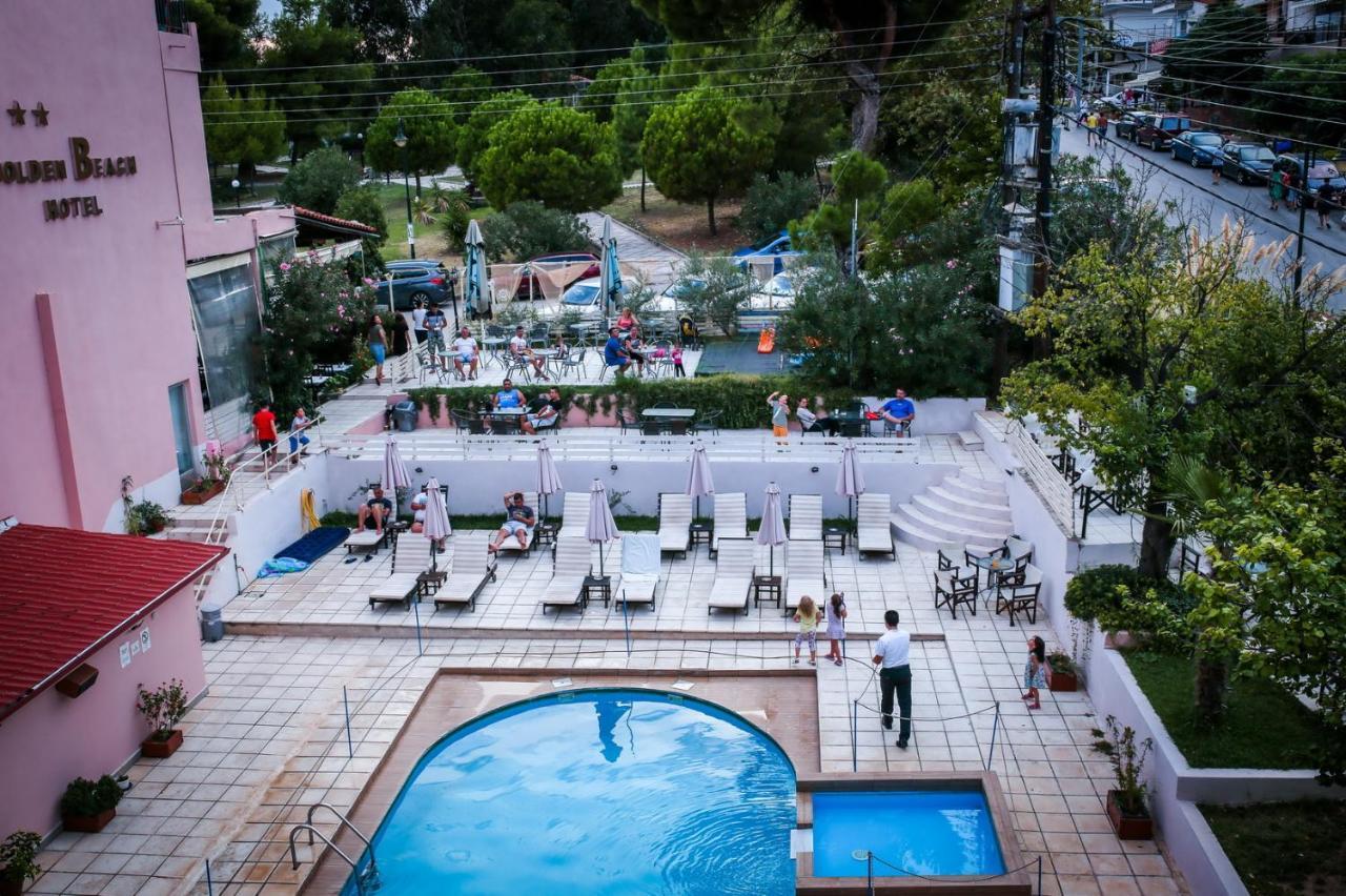 Golden Beach Hotel Metamorfosi  Bagian luar foto